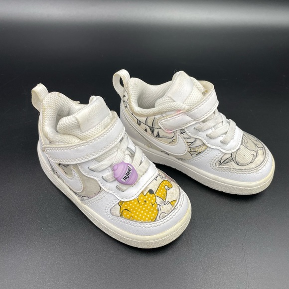 Nike Winnie the Pooh 6C toddler handmade shoes - Picture 1 of 10